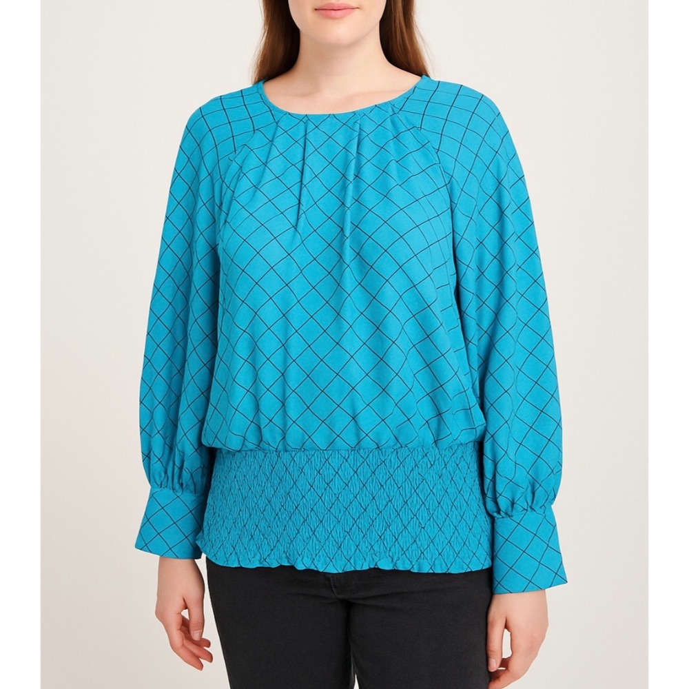 Monroe & Main | Vtg Geo Pattern Retro Lightweight… - image 1